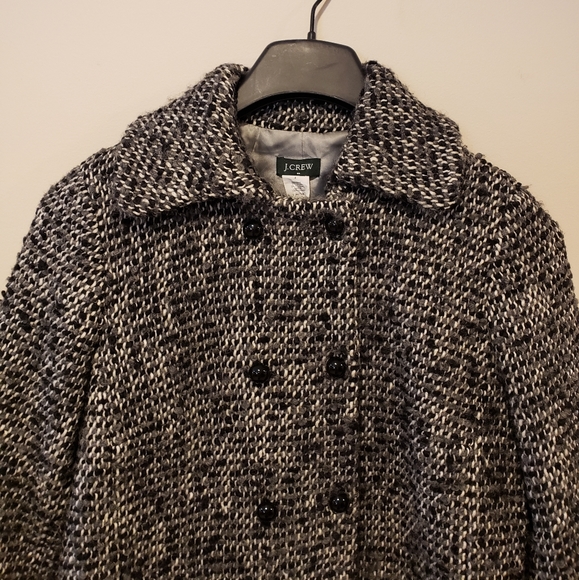 J. Crew Wool Coat Size 4 - Picture 4 of 8